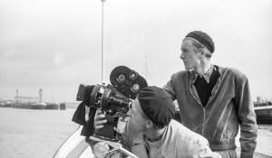 A040.39A - Dreharbeiten zum Film "Brücke zur Welt" (1950)